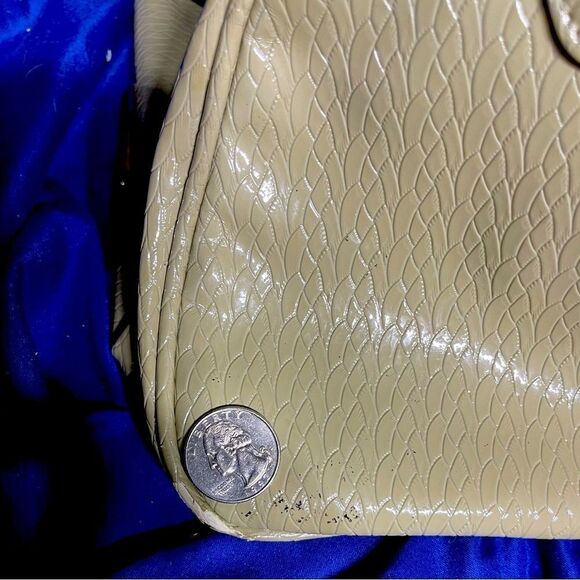 Steve Madden - Beige Reptile Leather - Duffle Purse - Picture 13 of 15